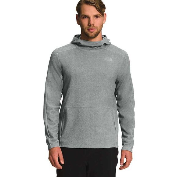 North Face Sz S Hoodie Men Gray Big Pine EA Midweight Pullover Performance UPF - Picture 3 of 11